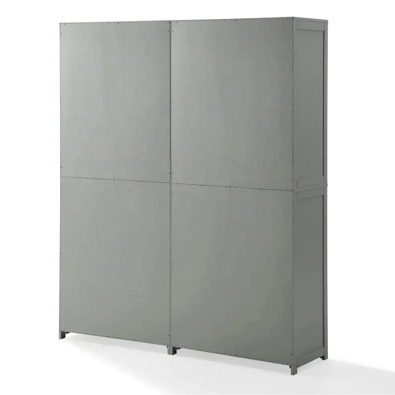 Crosley Savannah 6-shelf Pantry Storage Cabinets (Set of 2) - 56 w x15 d x 67 h