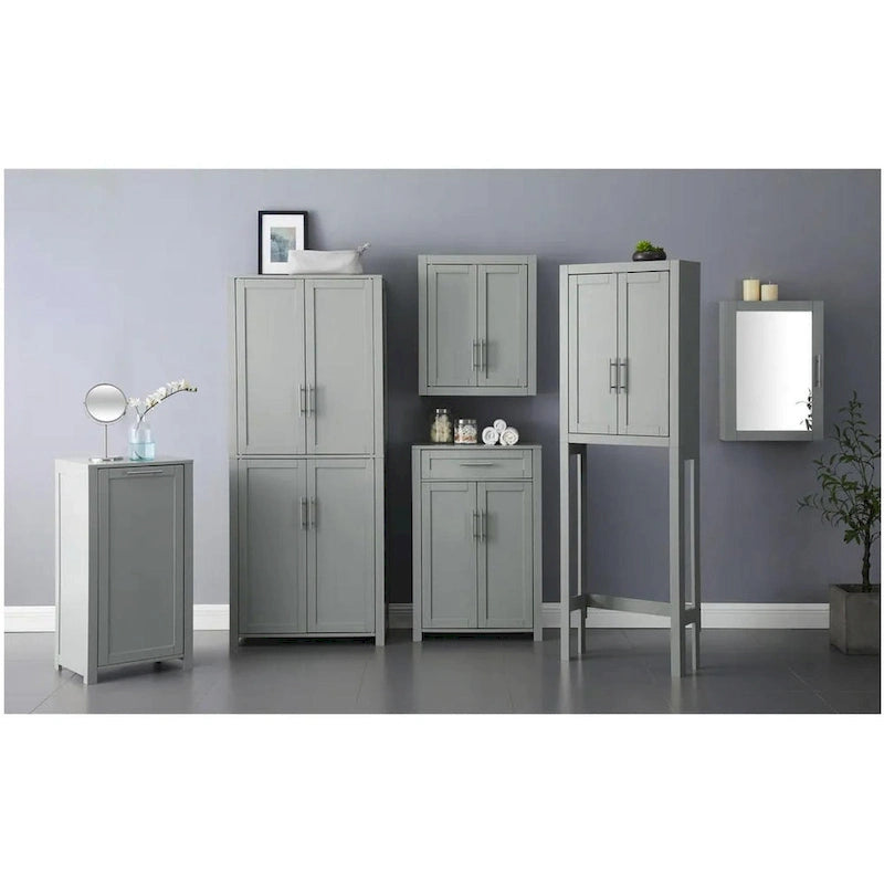 Crosley Savannah 6-shelf Pantry Storage Cabinets (Set of 2) - 56 w x15 d x 67 h