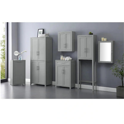 Crosley Savannah 6-shelf Pantry Storage Cabinets (Set of 2) - 56 w x15 d x 67 h