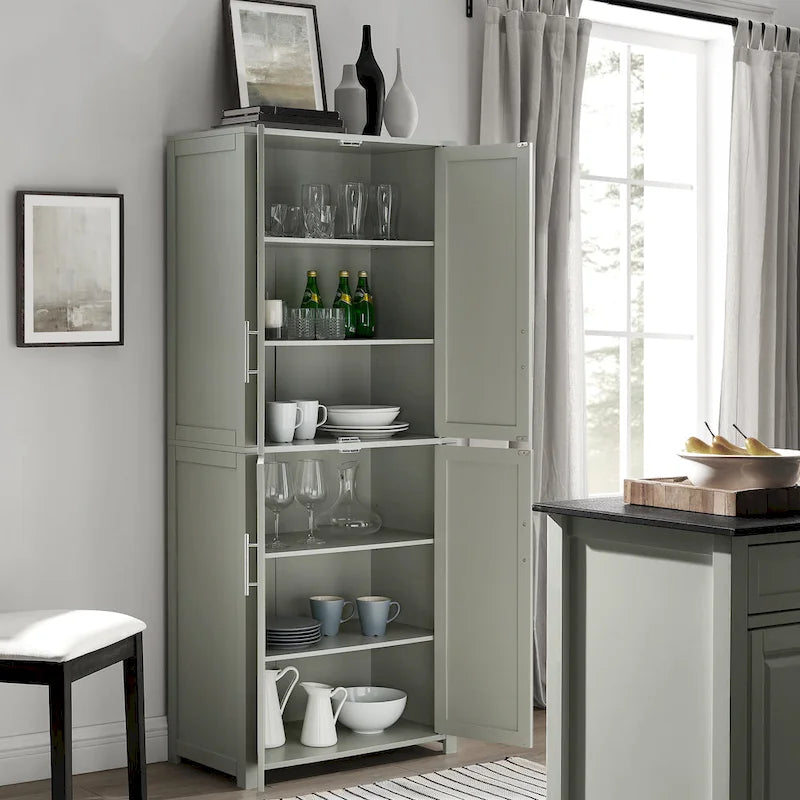 Crosley Savannah Tall Kitchen Storage Pantry - 28 w x 15 d x 67 h