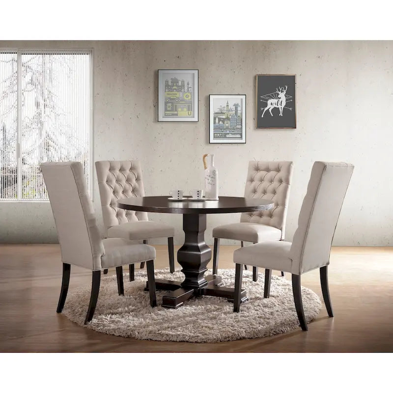 Carolina Living Carson 47 Round Pedestal Table