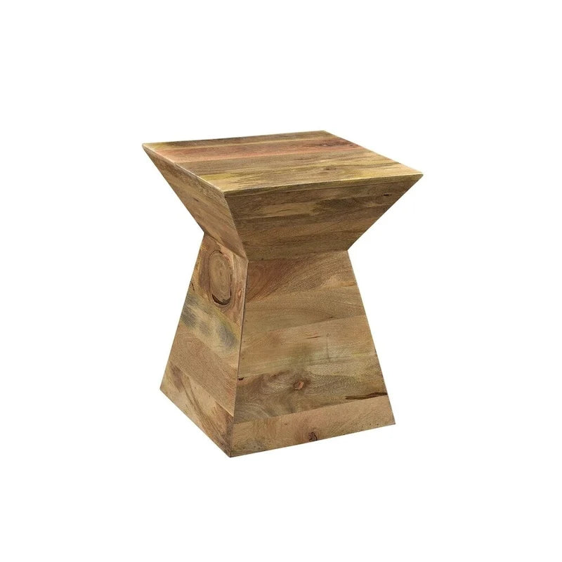 Bengal Manor Wood Shaped Accent Table