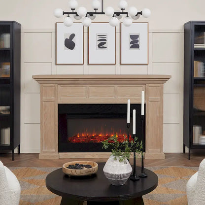 Alcott 75 Landscape Electric Fireplace by Real Flame