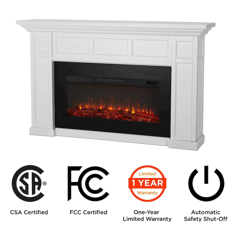 Alcott 75 Landscape Electric Fireplace by Real Flame