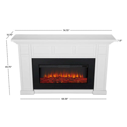 Alcott 75 Landscape Electric Fireplace by Real Flame