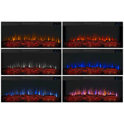 Alcott 75 Landscape Electric Fireplace by Real Flame