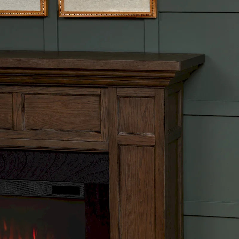 Alcott 75 Landscape Electric Fireplace by Real Flame