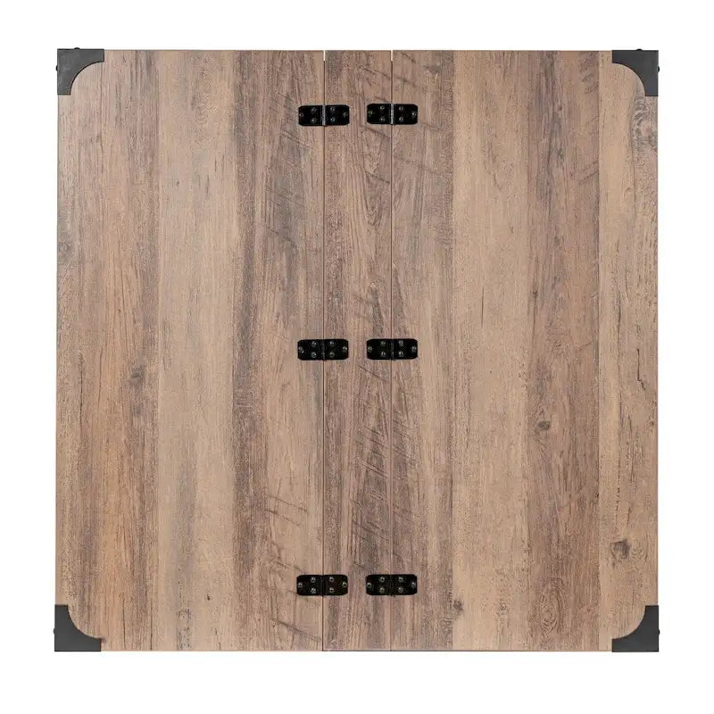 Modern Farmhouse Coffee Table with Hidden Interior Storage