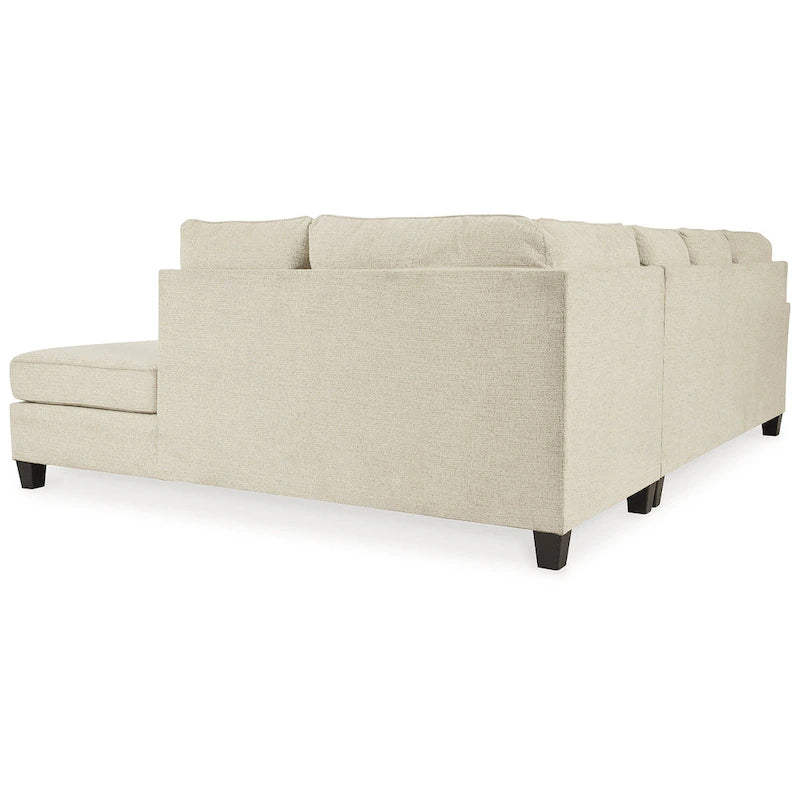 Signature Design by Ashley Abinger 2-Piece Sleeper Sectional with Chaise - 116W x 91D x 39H