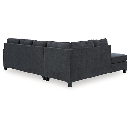 Signature Design by Ashley Abinger 2-Piece Sleeper Sectional with Chaise - 116W x 91D x 39H