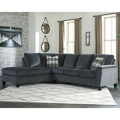 Signature Design by Ashley Abinger 2-Piece Sleeper Sectional with Chaise - 116W x 91D x 39H