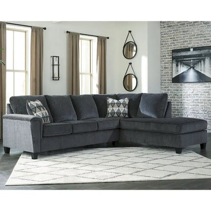 Signature Design by Ashley Abinger 2-Piece Sleeper Sectional with Chaise - 116W x 91D x 39H