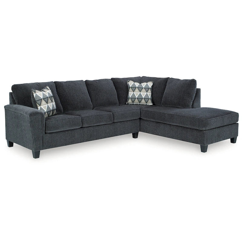Signature Design by Ashley Abinger 2-Piece Sleeper Sectional with Chaise - 116W x 91D x 39H