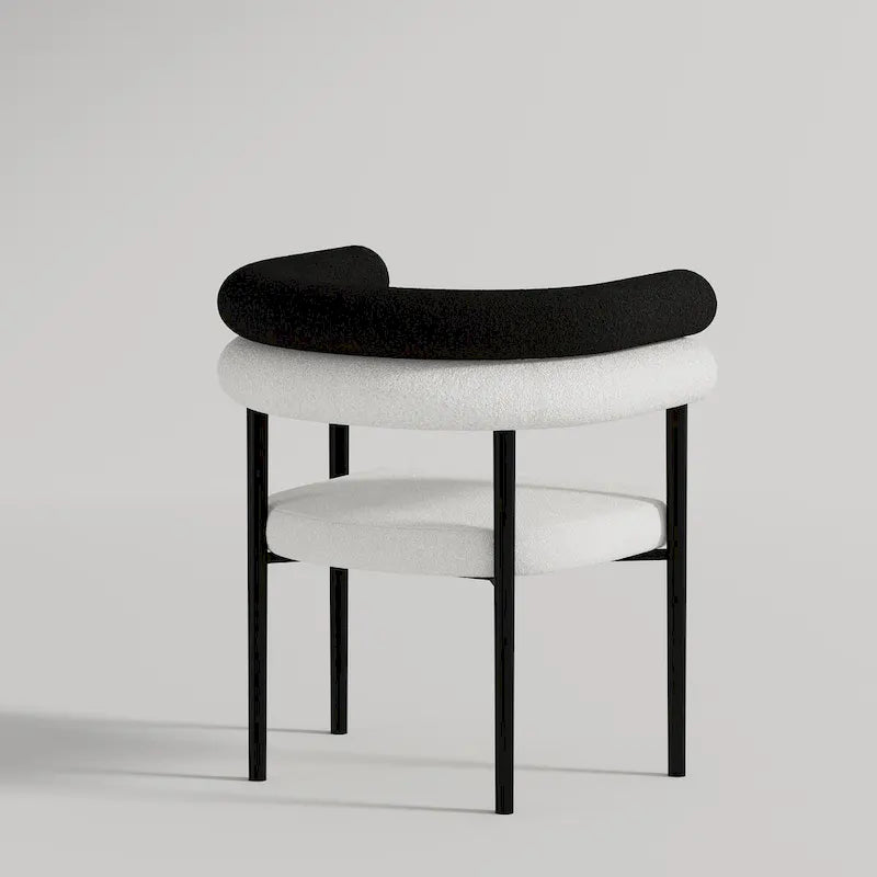 9 - Pieces Modern Minimalist 8 - Person Sintered Stone Extendable Dining Set