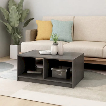 vidaXL Solid Pinewood Coffee Table 29.5x13.2 Couch End Table Multi Colors - 29.5 x 19.7 x 13.2