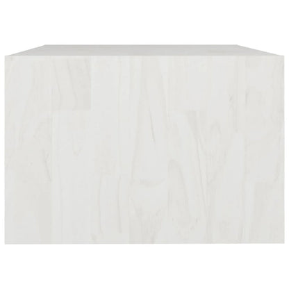 vidaXL Solid Pinewood Coffee Table 29.5x13.2 Couch End Table Multi Colors - 29.5 x 19.7 x 13.2
