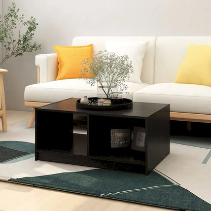 vidaXL Solid Pinewood Coffee Table 29.5x13.2 Couch End Table Multi Colors - 29.5 x 19.7 x 13.2