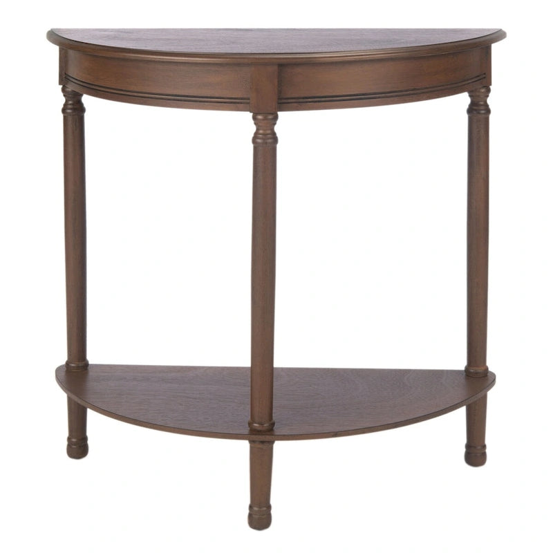 SAFAVIEH Veva Half Moon Console Table - 28 W x 11.8 L x 28 H - 28Wx12Dx28H