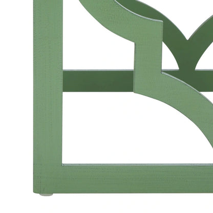 SAFAVIEH Grayce Trellis Silver Leaf End Table. - 19 W x 19 D x 23 H - 19Wx19Dx23H