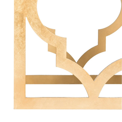 SAFAVIEH Grayce Trellis Silver Leaf End Table. - 19 W x 19 D x 23 H - 19Wx19Dx23H