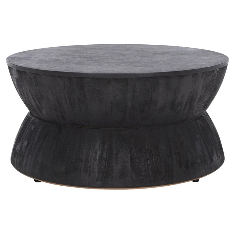 SAFAVIEH Mattye Modern Contemporary Round Coffee Table. - 30 W x 30 L x 14 H - 30Wx30Dx14H