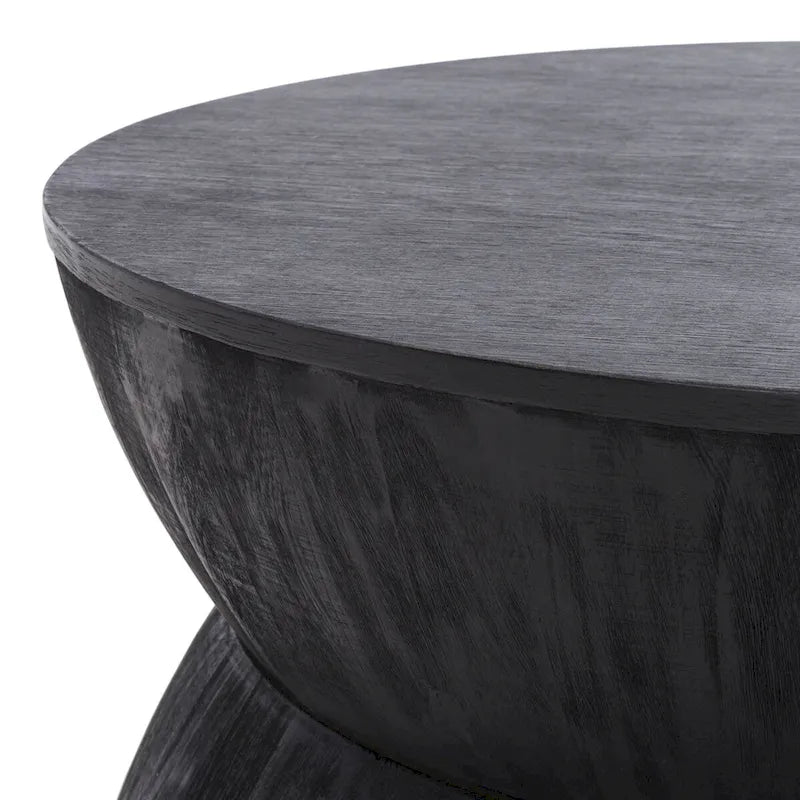 SAFAVIEH Mattye Modern Contemporary Round Coffee Table. - 30 W x 30 L x 14 H - 30Wx30Dx14H