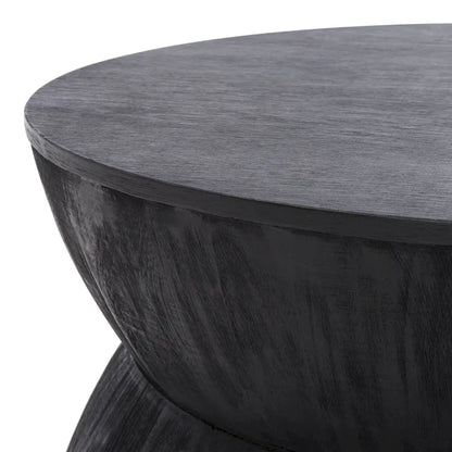SAFAVIEH Mattye Modern Contemporary Round Coffee Table. - 30 W x 30 L x 14 H - 30Wx30Dx14H