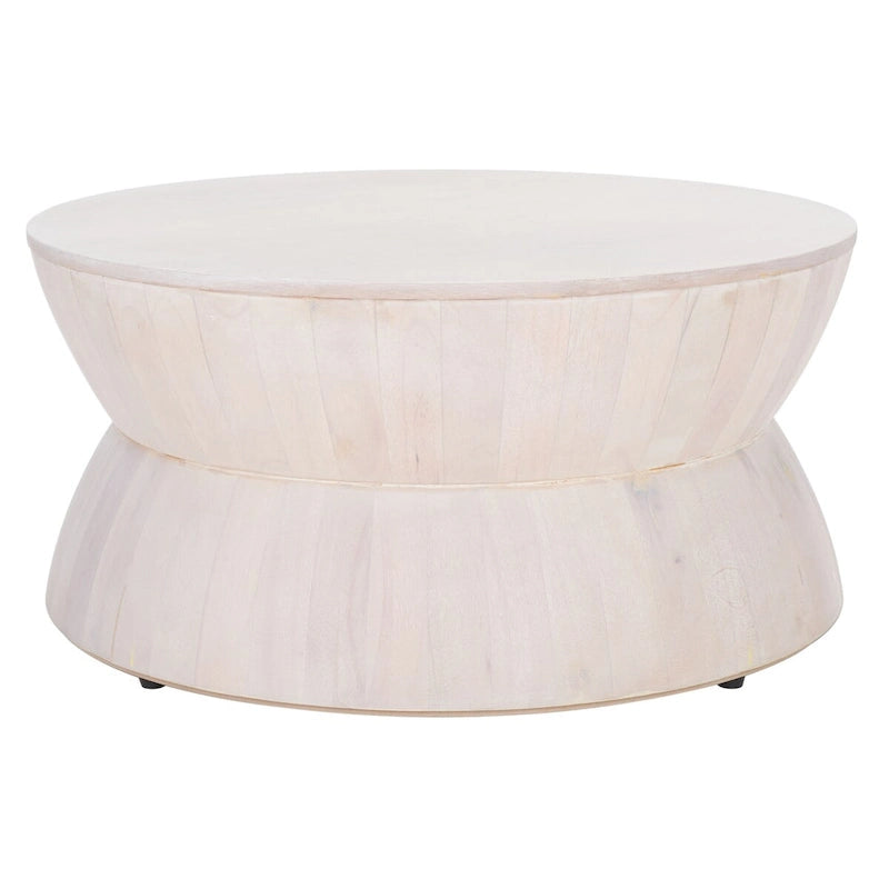 SAFAVIEH Mattye Modern Contemporary Round Coffee Table. - 30 W x 30 L x 14 H - 30Wx30Dx14H