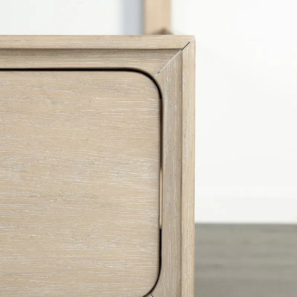 Furniture of America Drayden Transitional Solid Wood Platform Bed Frame with Footboard Drawers