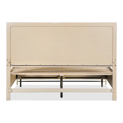 Furniture of America Drayden Transitional Solid Wood Platform Bed Frame with Footboard Drawers