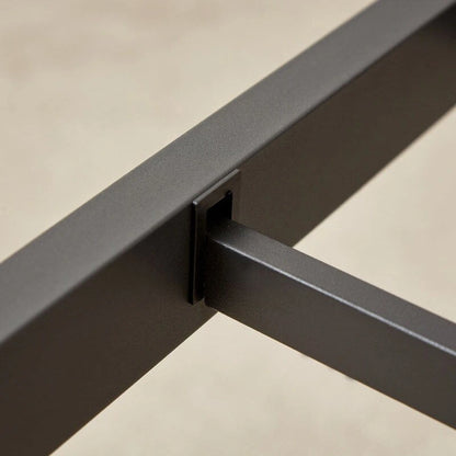 Mieres Queen Size Bed Frame, Platform Bed with Storage Headboard and Charging Station, Non-Slip Without Noise