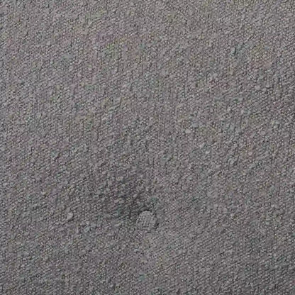 Edwina Mid-Century Light Grey Boucle Fabric and Walnut Brown Wood Queen Size Platform Bed