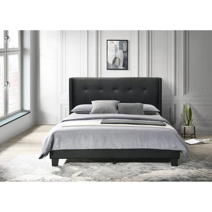 Evelyn Twin Upholstered Platform Bed