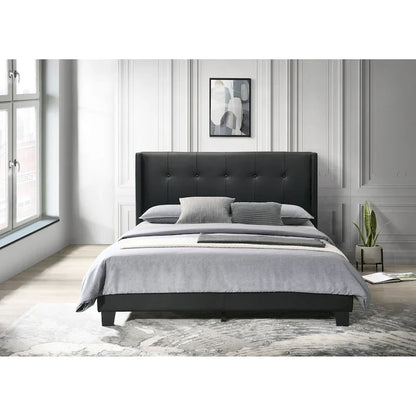 Evelyn Twin Upholstered Platform Bed