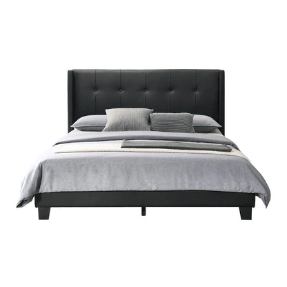 Evelyn Twin Upholstered Platform Bed
