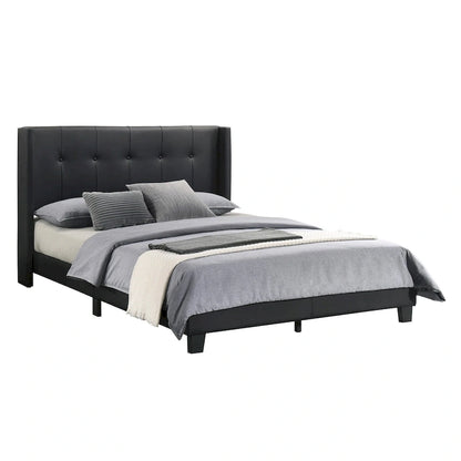 Evelyn Twin Upholstered Platform Bed