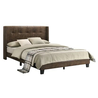 Evelyn Twin Upholstered Platform Bed