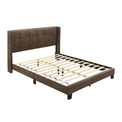 Evelyn Twin Upholstered Platform Bed
