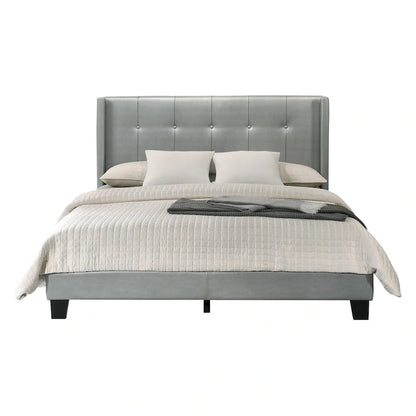 Evelyn Twin Upholstered Platform Bed
