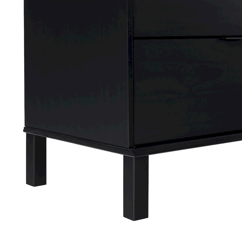 Middlebrook Curved Top Solid Wood 6-Drawer Dresser