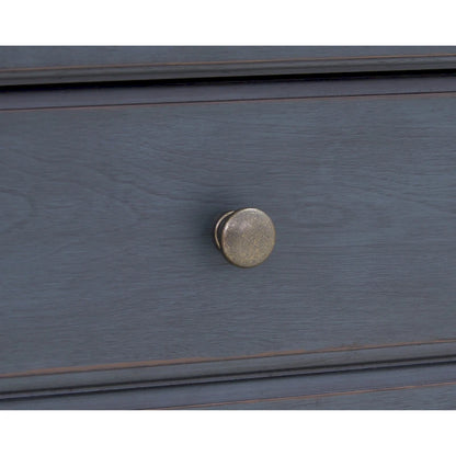 Bridgevine Home Americana Nightstand, No Assembly Required, Corduroy Blue Finish