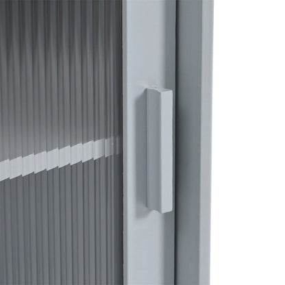 Merax Large Kitchen Island Cart with an Adjustable Shelf and 2 Drawers