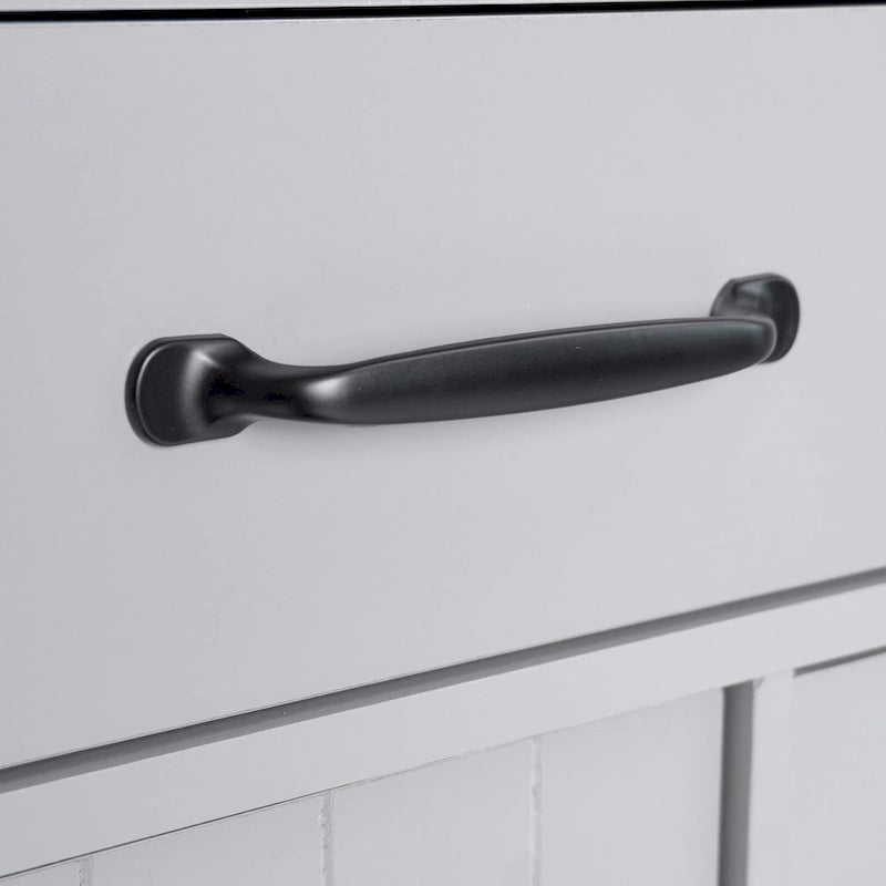 Kitchen Island with Trash Can Storage Cabinet