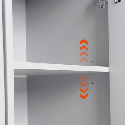 Kitchen Island with Trash Can Storage Cabinet