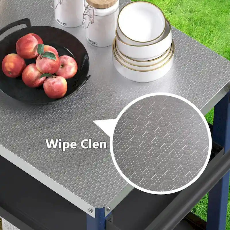 Patio Grill carts Moveable kitchen island