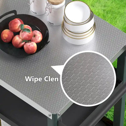 Patio Grill carts Moveable kitchen island