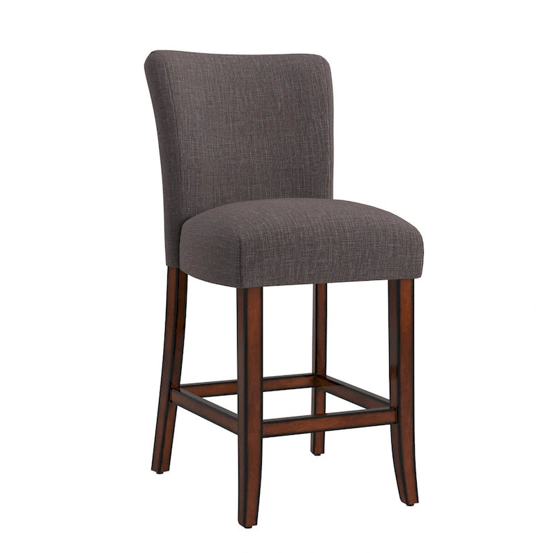 Parson Classic Linen Counter Height High Back Stools (Set of 2) by iNSPIRE Q Bold