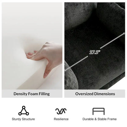 Barry Modern 38 Power Rocking Swivel Nursery Recliner with USB Ports by HULALA HOME