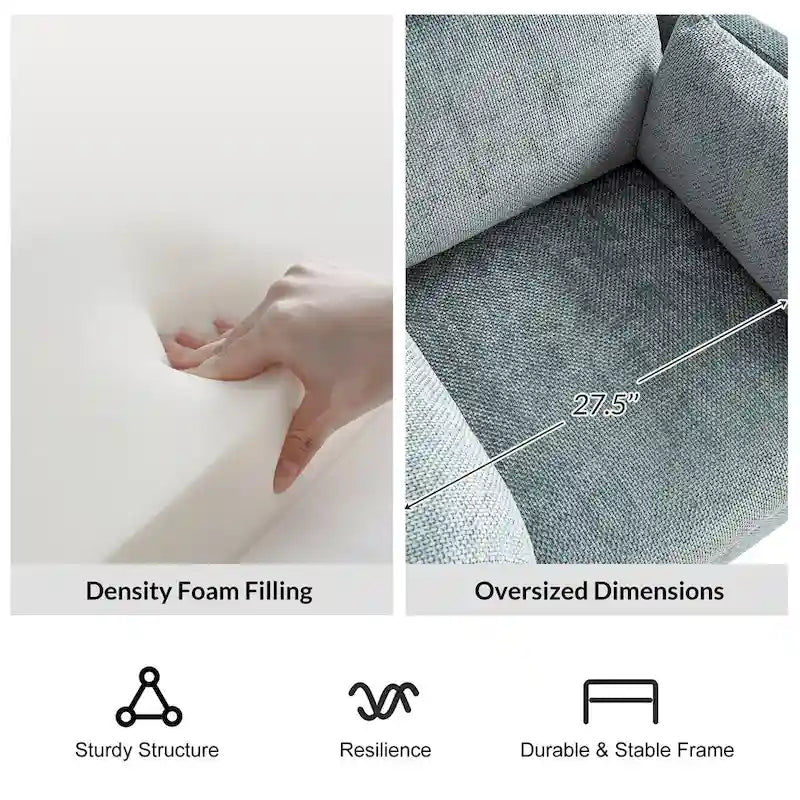 Barry Modern 38 Power Rocking Swivel Nursery Recliner with USB Ports by HULALA HOME