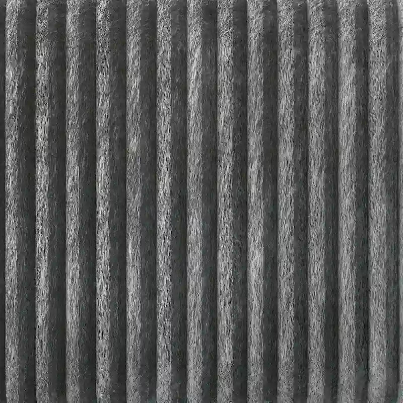 CraftPorch Corduroy Mid-Century Modern Velvet Upholstered 2-Piece Living Room Set